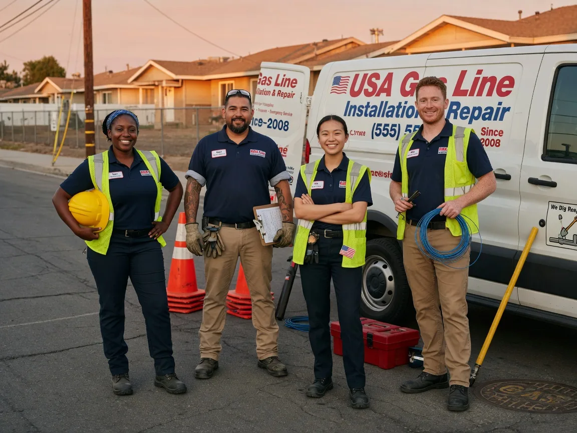 Gas Line Installation company in South Wilmington, IL